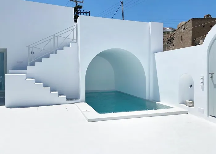 빌라 Marousi Cycladic House With Private Pool